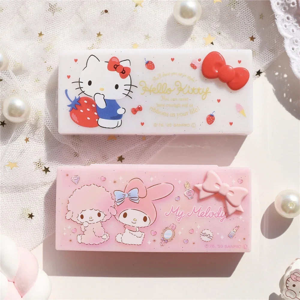 Sanrio Hello Kitty & My Melody Mini Desktop Storage Box
