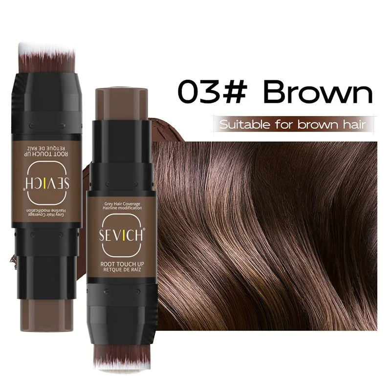 Sevich 2-in-1 Hair Color Pen – Waterproof Root Touch-Up Stick