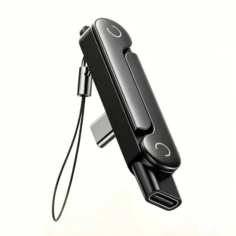240W USB-C Fast Charging Adapter with Foldable Phone Holder