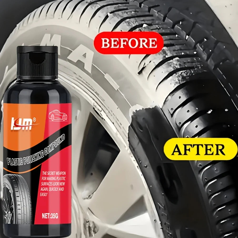 KJM Liquid Tire Wax – Gloss, Blackening & Anti-Aging