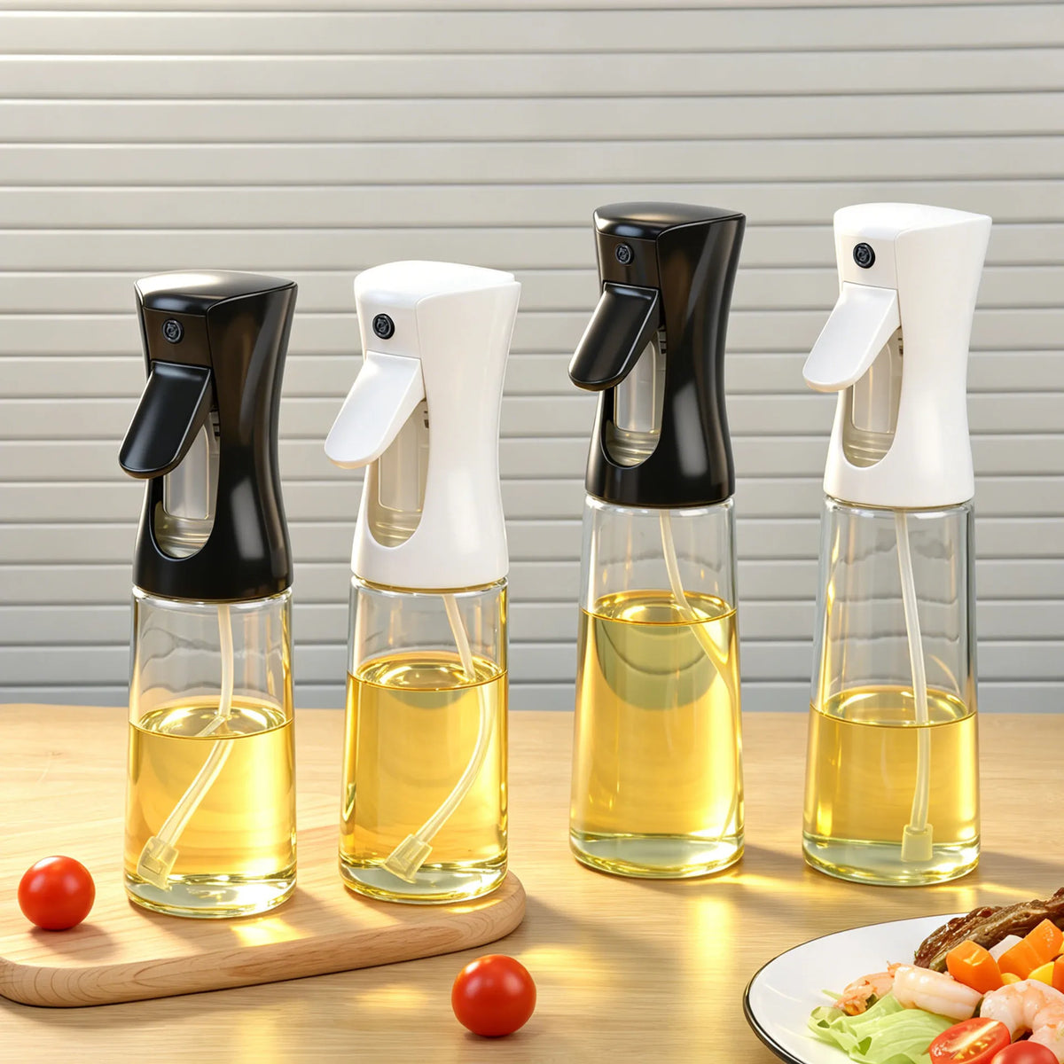 CLITON Continuous Oil Sprayer Bottle – Kitchen Olive Oil Mister