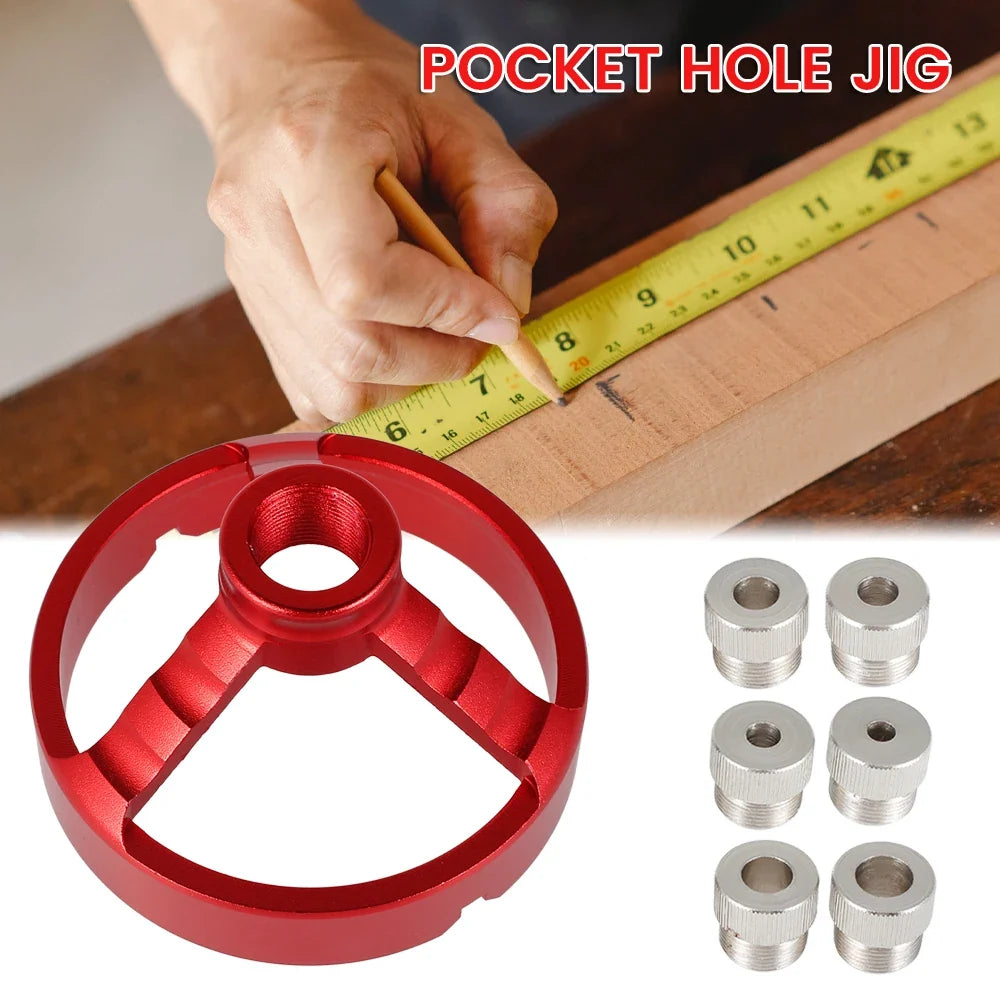 Vertical Drill Guide Jig 5–10mm Bushings | Woodworking Tool