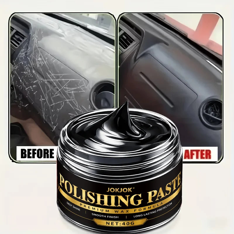 Auto Renovation Paste – Plastic, Leather & Rubber Polish Wax