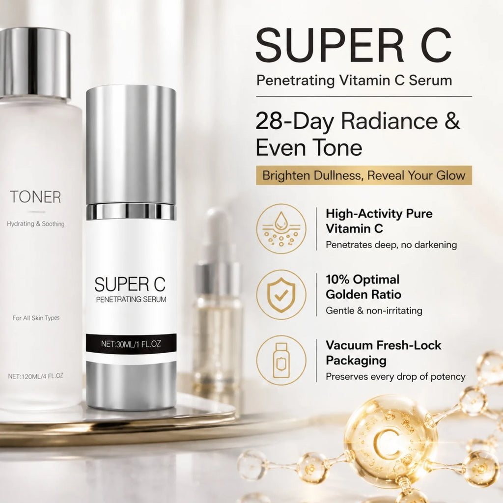 Vitamin C Facial Serum – Hydrating, Firming & Smoothing