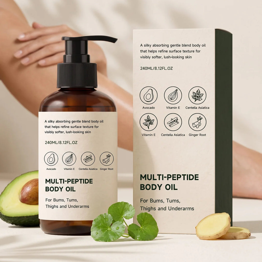 240ml Nixie Body Massage Oil – Moisturizing & Non-Greasy