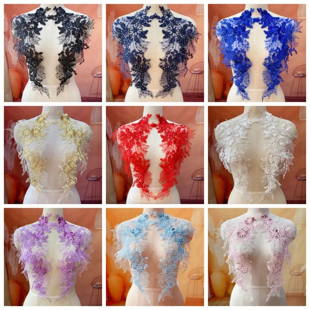 Polyester Embroidery Flower Patch – Floral Garment Appliqué