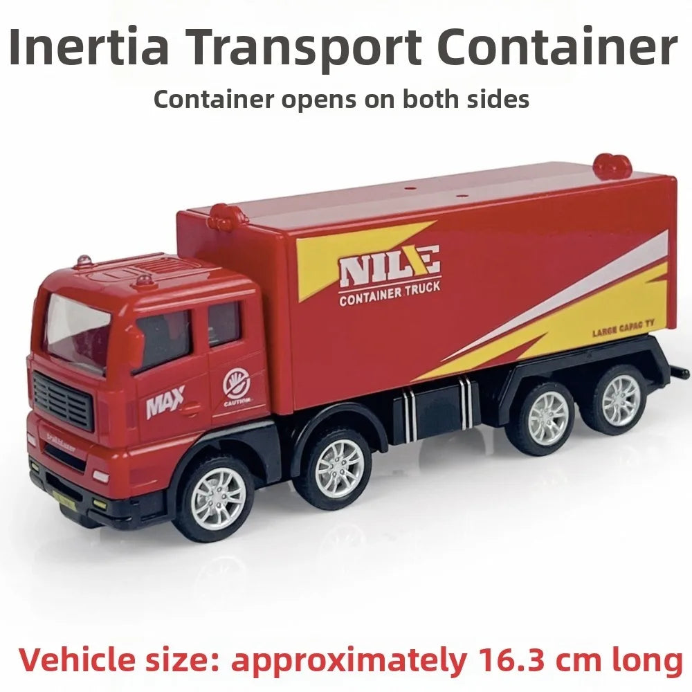 Kids Engineering Vehicle Toy Set – Excavator, Crane & Truck