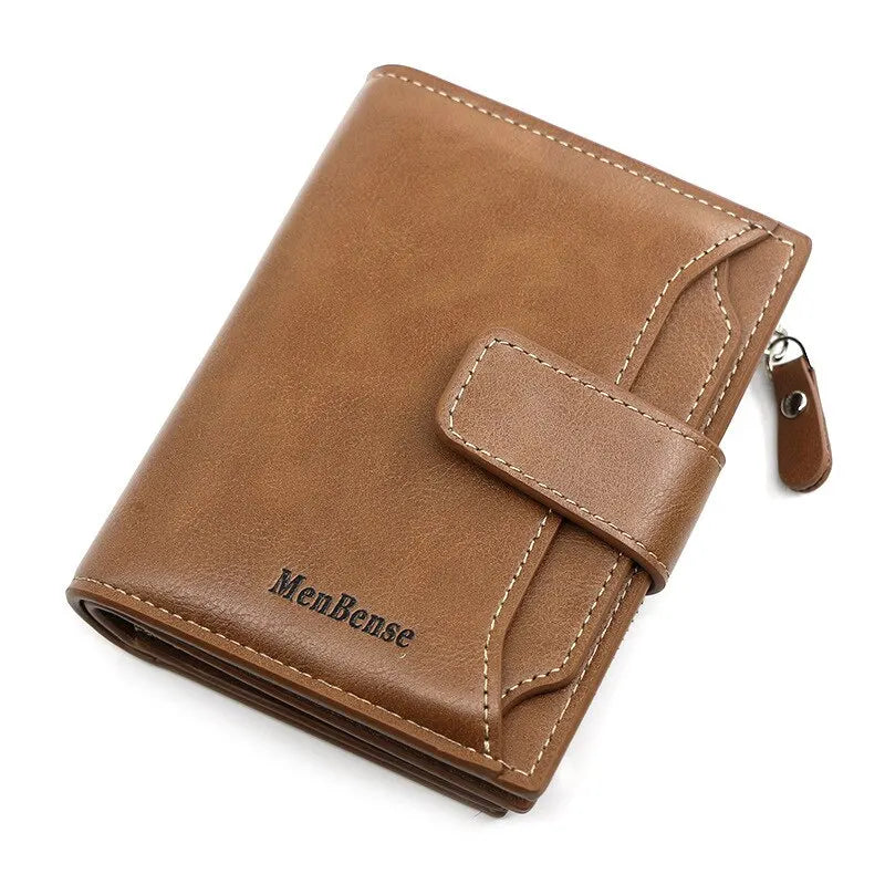 Vertical PU Leather Bifold Wallet Card Holder | Nixie