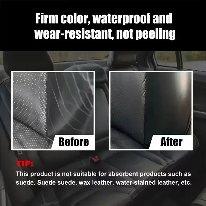 Car Interior Wax – Plastic Restorer & Leather Gloss Nano Coat