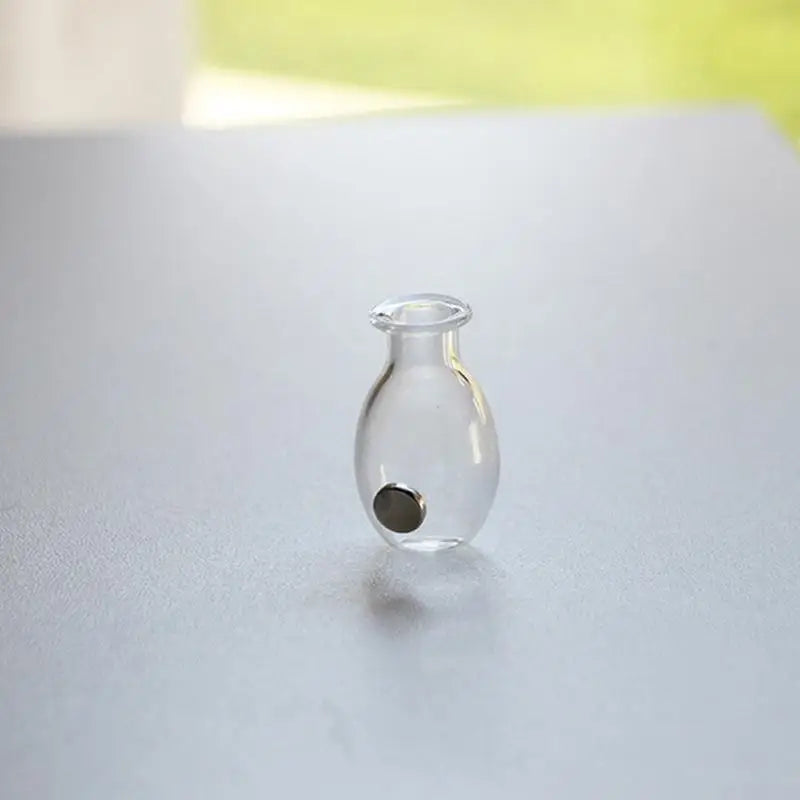 Mini Glass Vase Fridge Magnet – 3D Micro Landscape Flower Pot