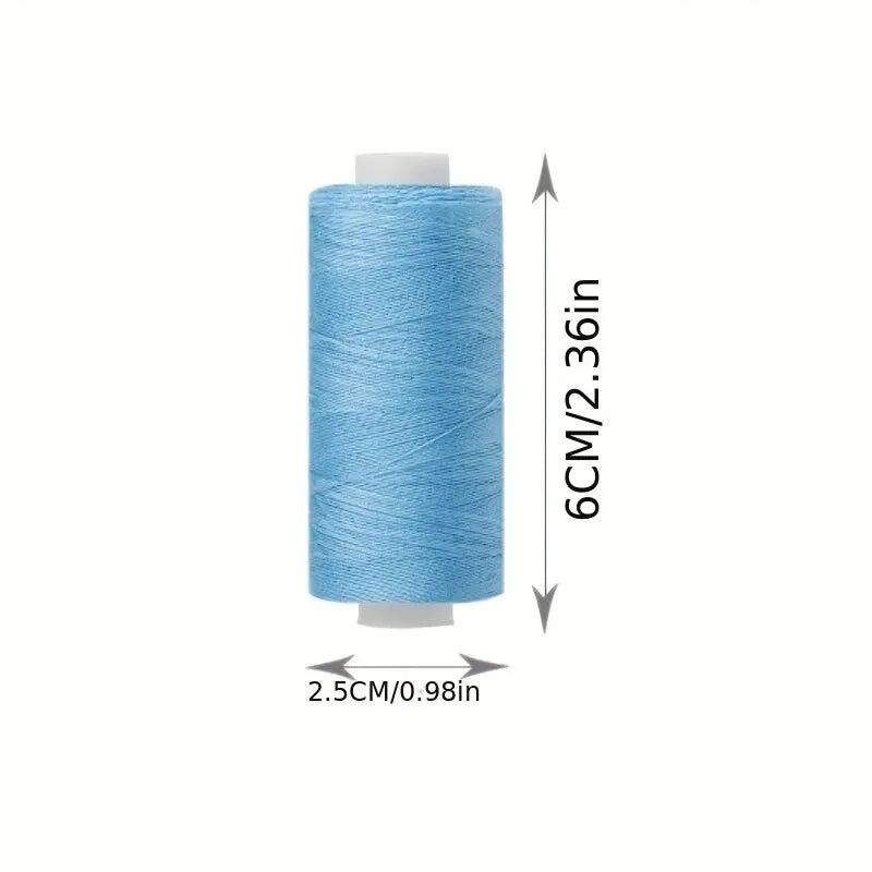 100-Color Polyester Sewing Thread Set 402 – 400 Yards Each