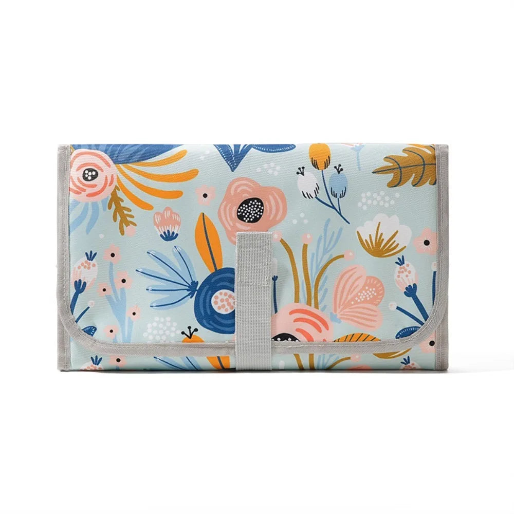 Portable Foldable Waterproof Baby Diaper Changing Mat | Cartoon