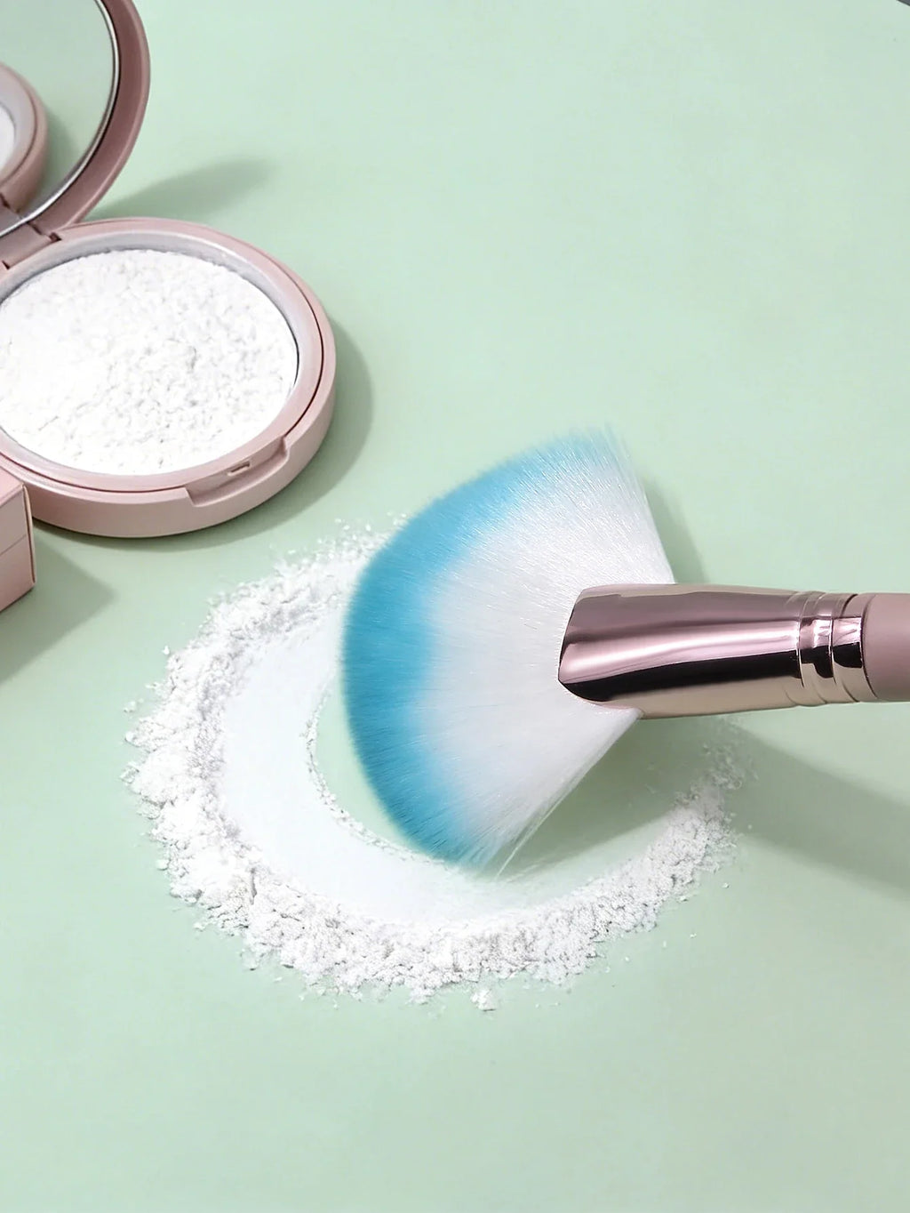 Nixie Fan Shaped Loose Powder & Contour Makeup Brush