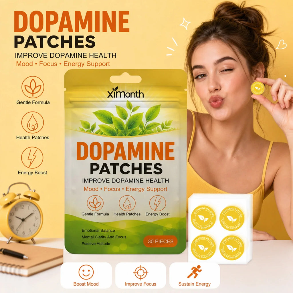 Dopamine Patches – Mood & Focus Wellness Patch, 30 Pcs