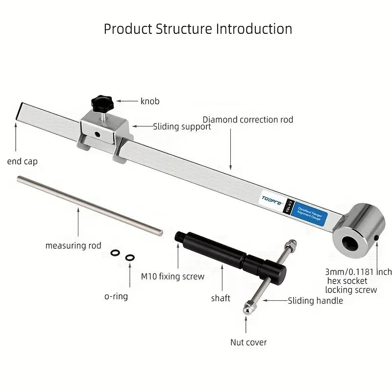 TOOPRE Bike Derailleur Hanger Alignment Tool | Repair Kit