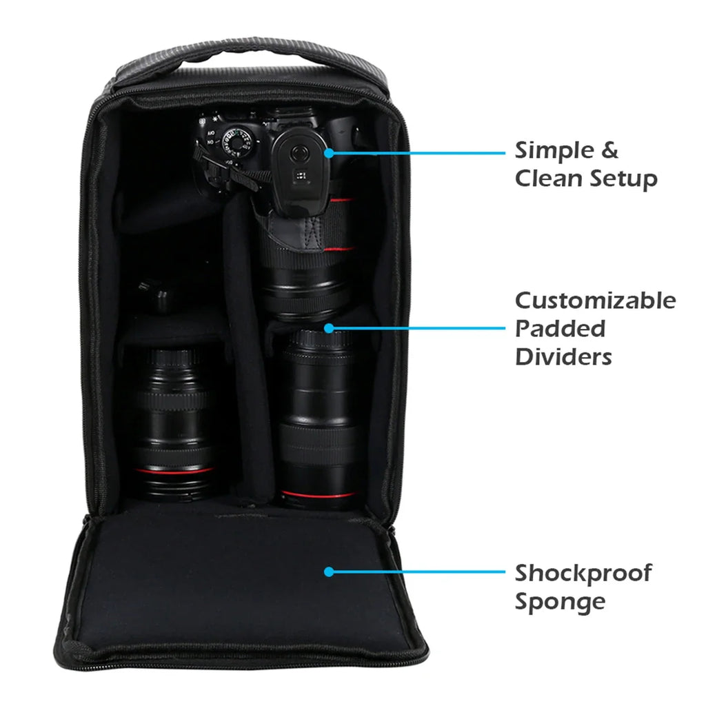 Waterproof DSLR Camera Bag – Multi-Functional Travel Case