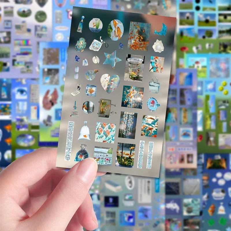 Y2K Dreamcore Retro Stickers for Scrapbooking – 4/16 Pack