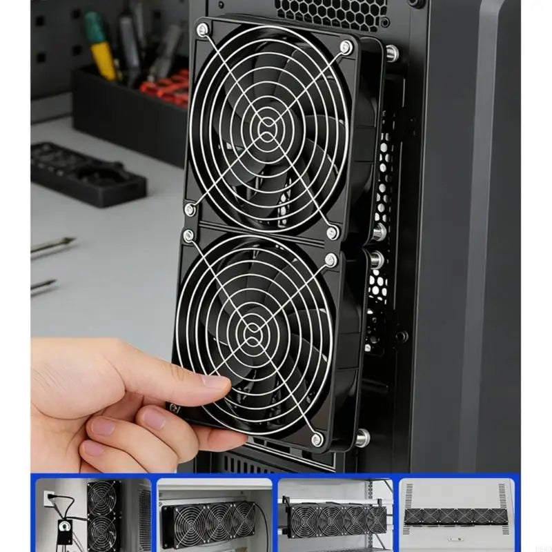 120mm PC Case Fan | Adjustable Speed, 2800 RPM, 100–240V