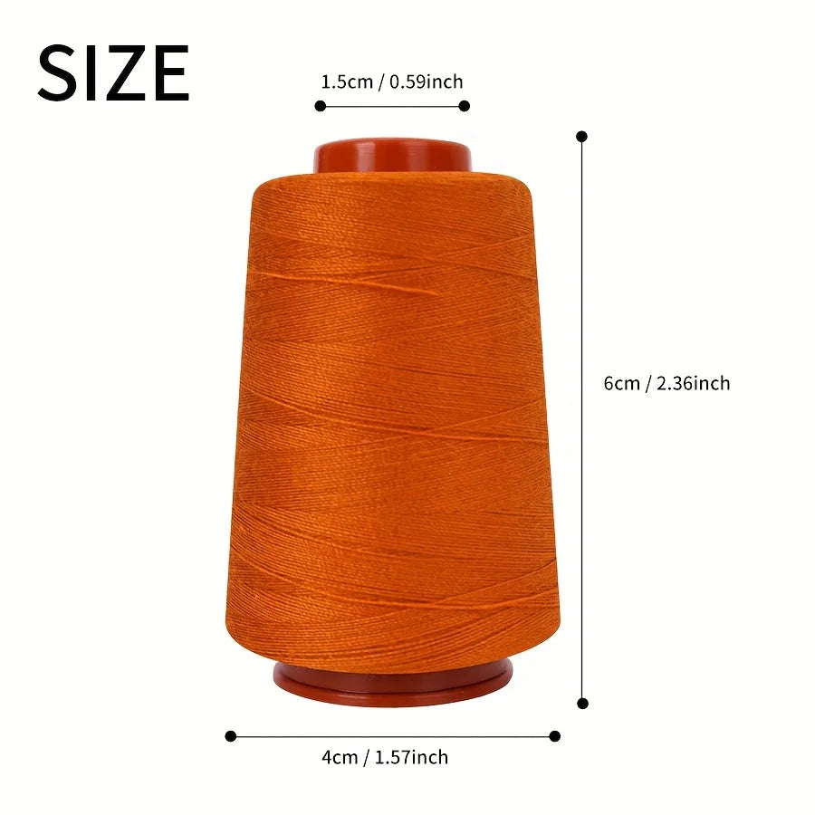 800-Yard 10-Color Polyester Sewing Thread Set – 4 Groups