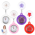 Retractable Clip-On Nurse Pocket Watch Set | 4 or 15 Pcs