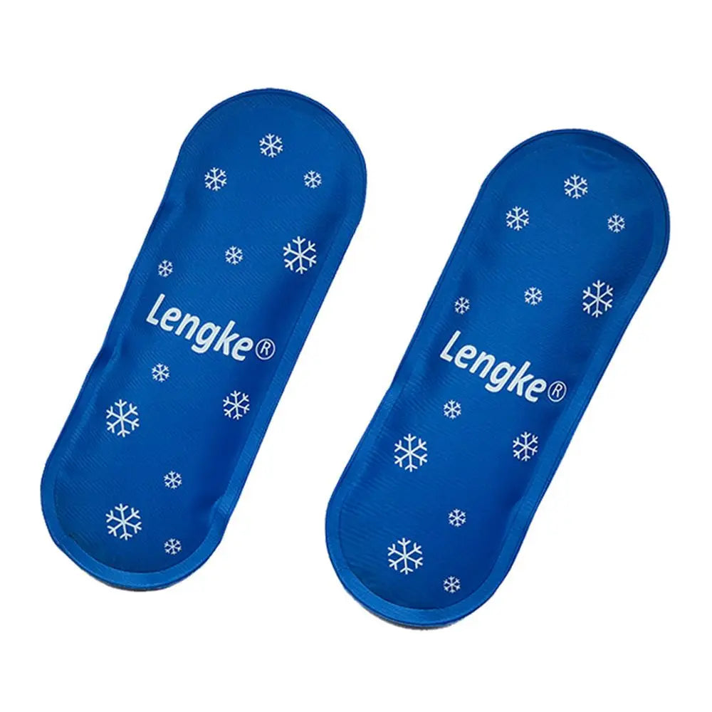 3-Pack Reusable Travel Gel Ice Packs – Compact Cold Cooling Bag