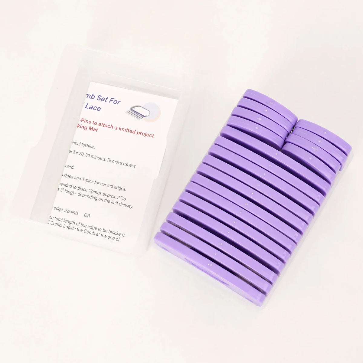 Knitting Shaping Needle – Shawl & Sweater Positioning Tool