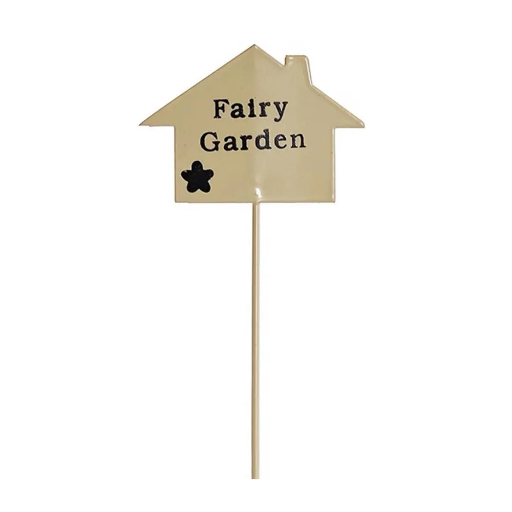 Metal Dollhouse Rocking Chair Fairy Garden Miniature Ornament