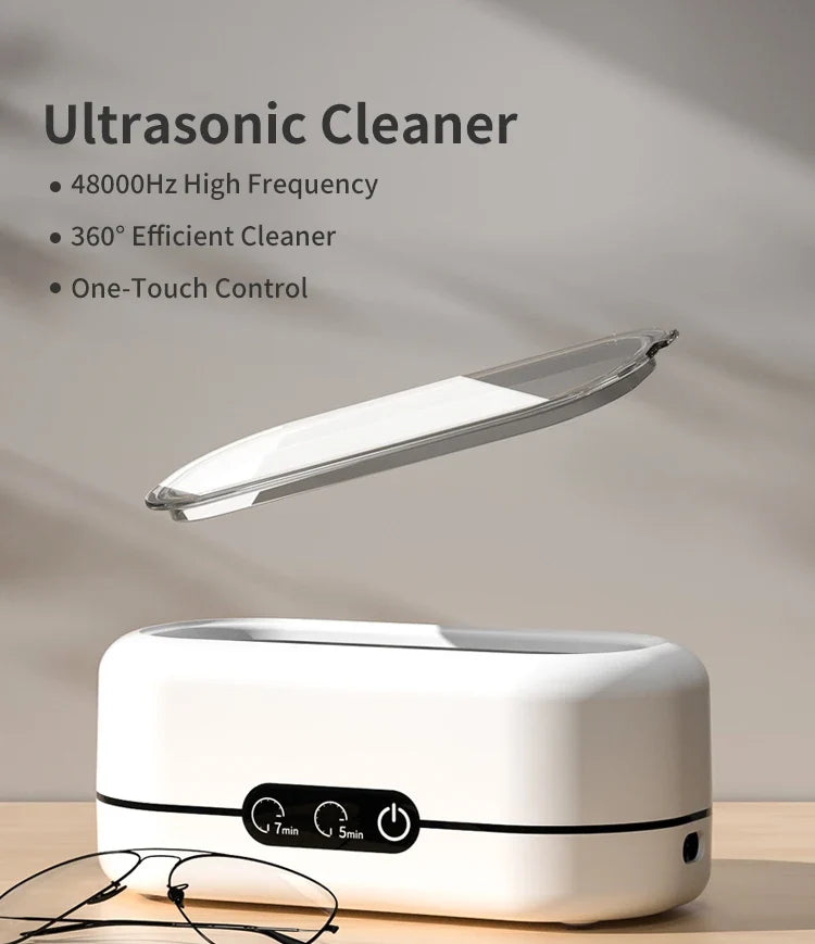 350ml Ultrasonic Cleaner | Jewelry, Watch & Tool Cleaning Machine