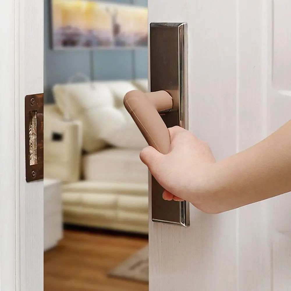 Silicone Door Knob Cover Anti-Slip Anti-Static Doorknob Sleeve
