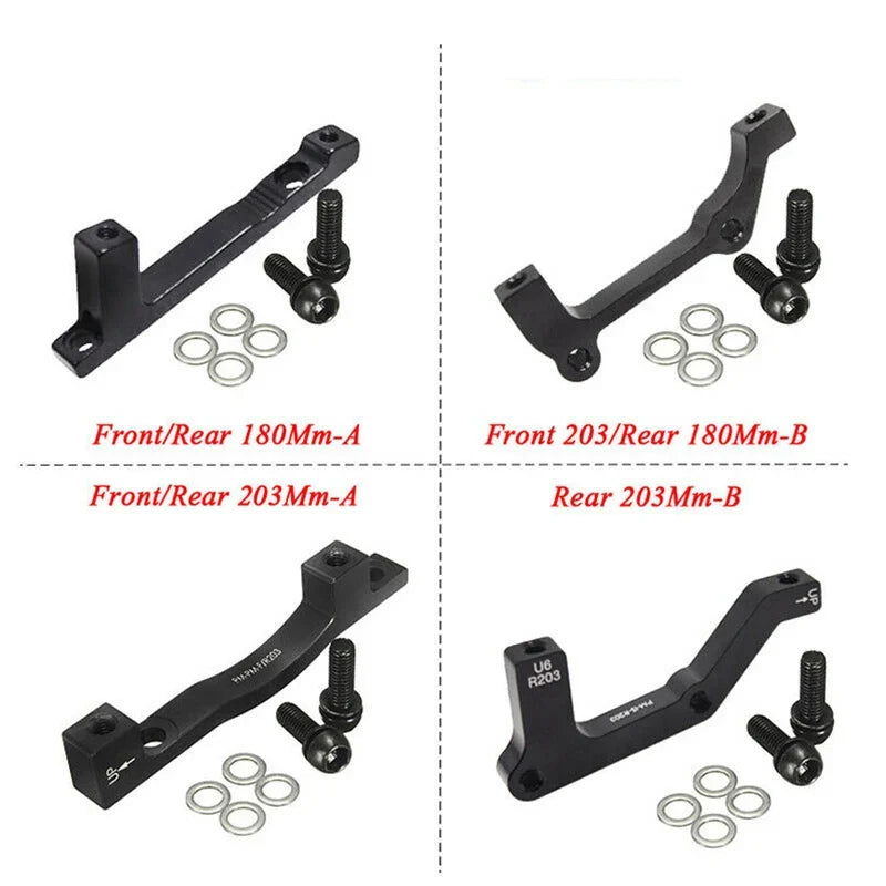 BUCKLOS 180/203mm IS to PM Disc Brake Adapter – Aluminum