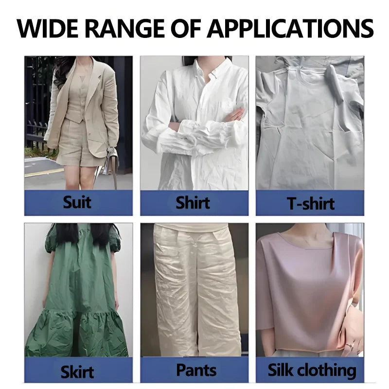 Wrinkle-Removing Fabric Spray – Anti-Static & Fast-Drying