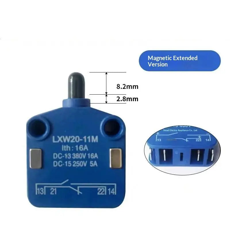 LXW20-11/M Micro Limit Switch 16A 1NO 1NC Silver Contact