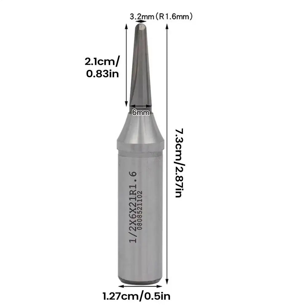 V Groove End Mills 1/4 & 1/2 Inch TCT Wood Grooving Router Bits