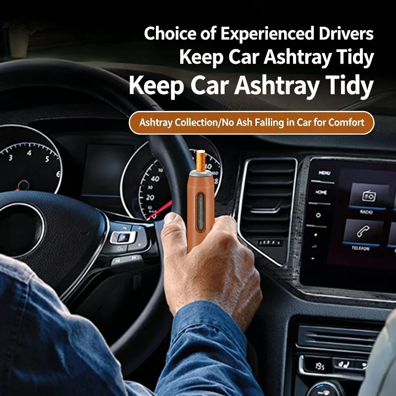 Nixie Portable Windproof Pocket Ashtray – Car & Outdoor Use