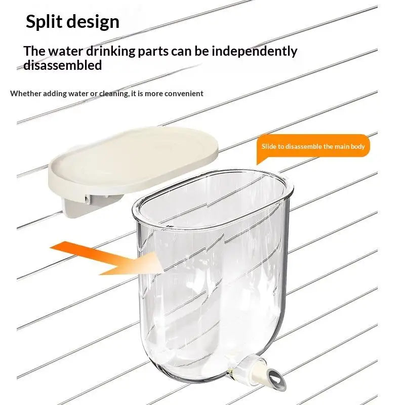 Bird Automatic No-Drip Waterer 330ml | Cage Hanging Feeder