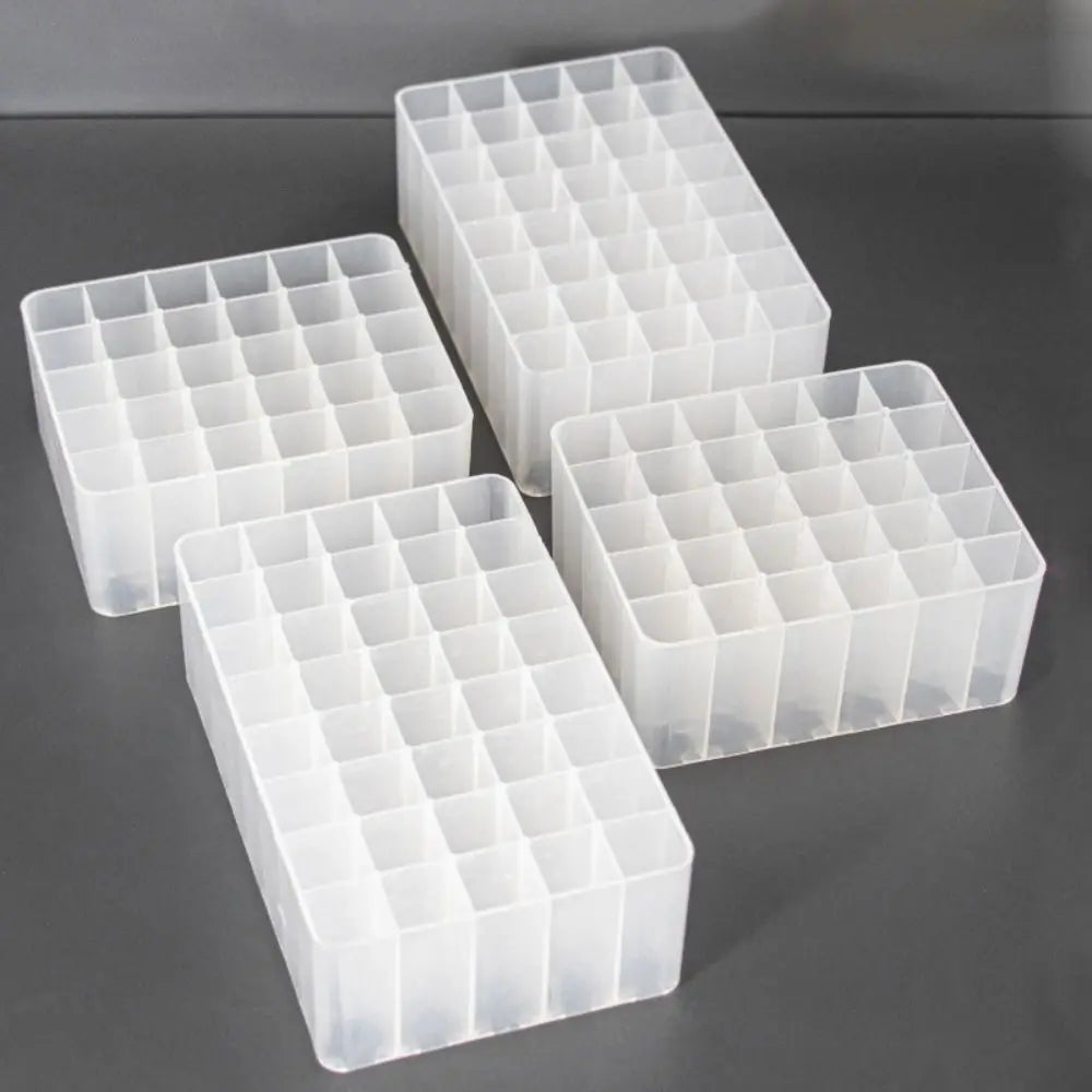 30-Slot Pen & Marker Holder Desk Organizer Stand – White