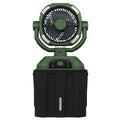 USB Rechargeable Portable Camping Fan with Spray Misting