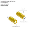 eelhoe Type-C Mini Flashlight USB-C Plug & Play Keychain LED