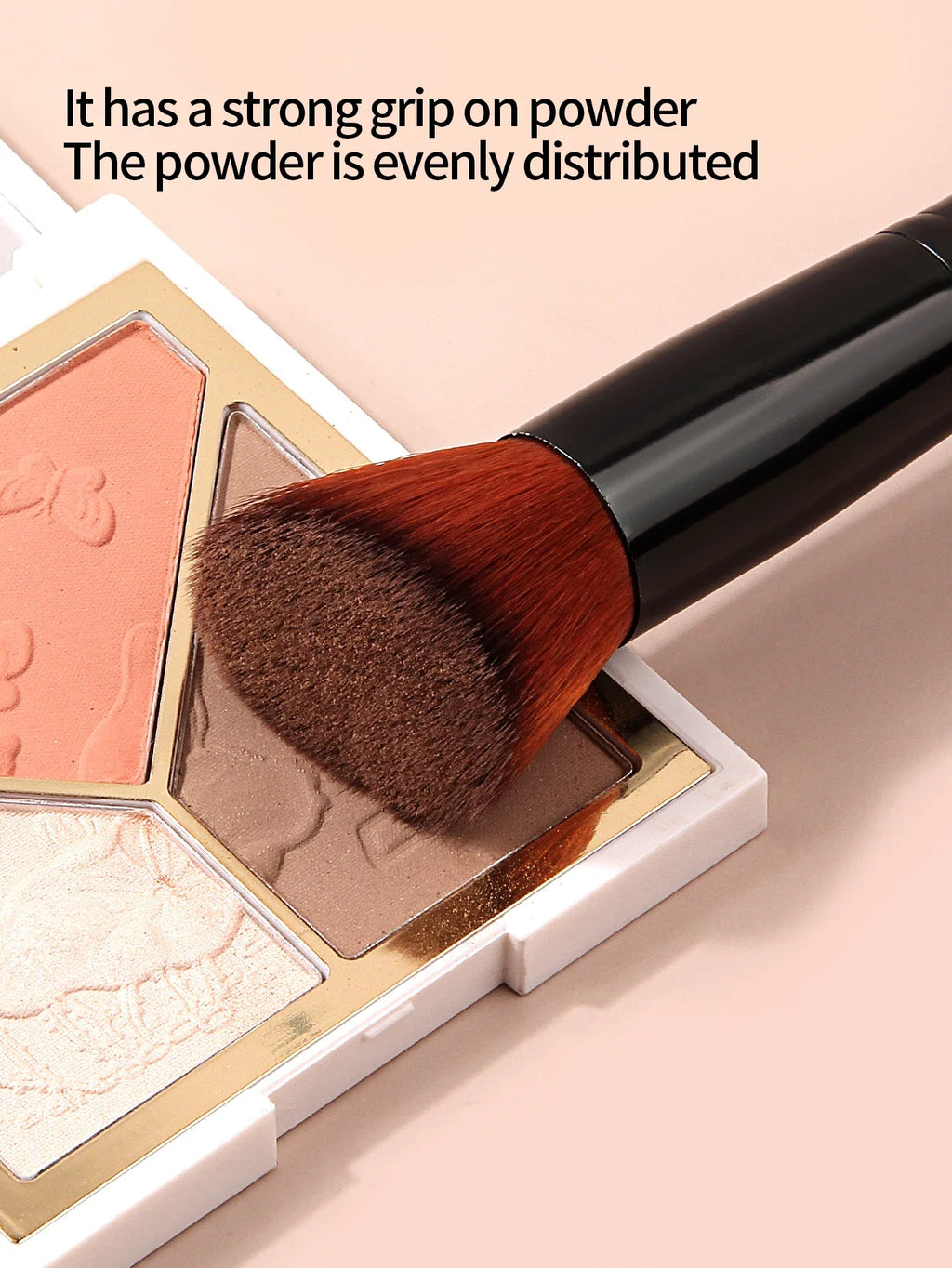 2Pcs Makeup Brush Set – Contour & Blush Brushes | Nixie