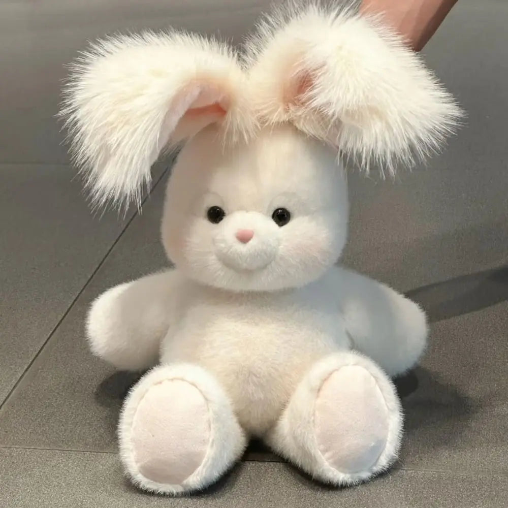 Soft Rabbit Stuffed Animal Plush Pillow – Long Ears, 17.7"