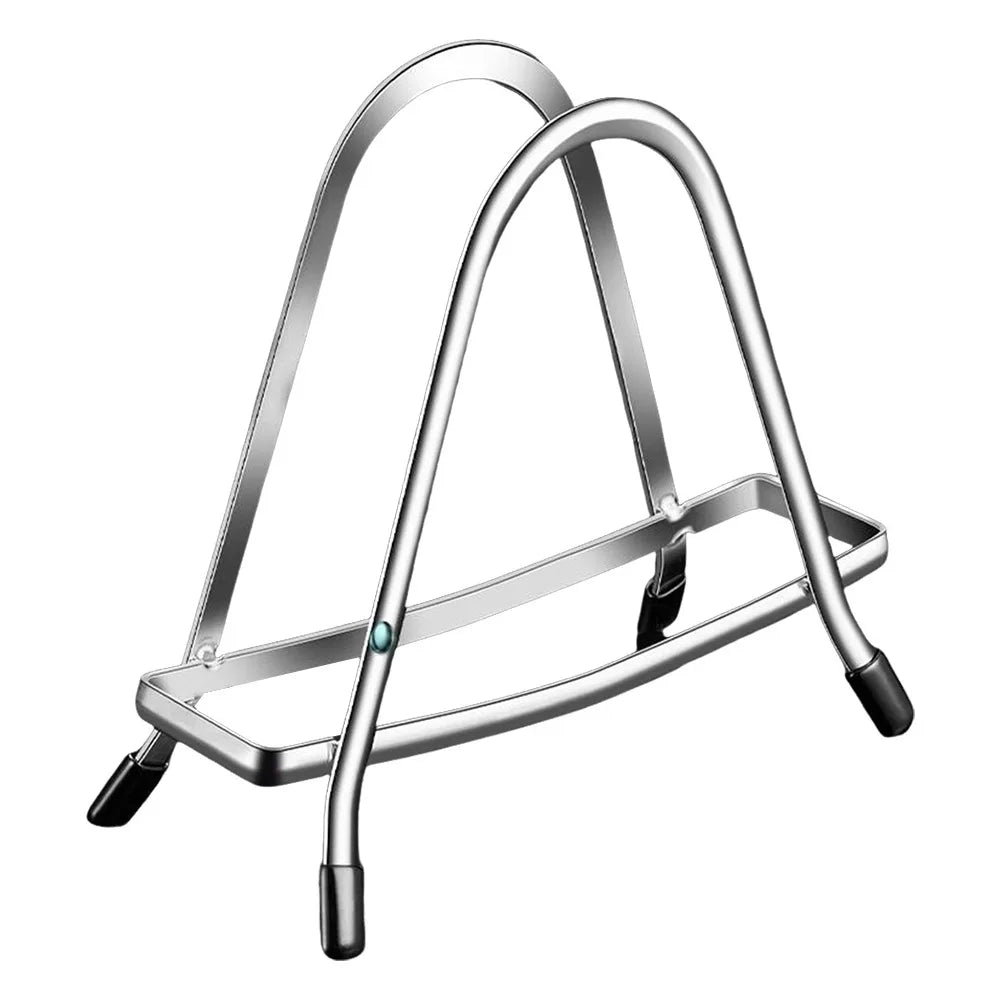 Stainless Steel Cutting Board Holder & Kitchen Storage Rack