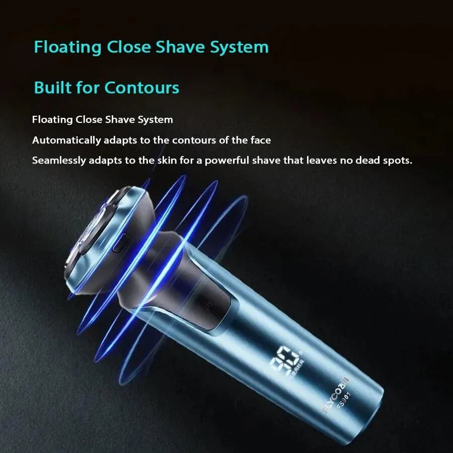 Portable Triple Blade Electric Rotary Shaver | USB-C IPX7