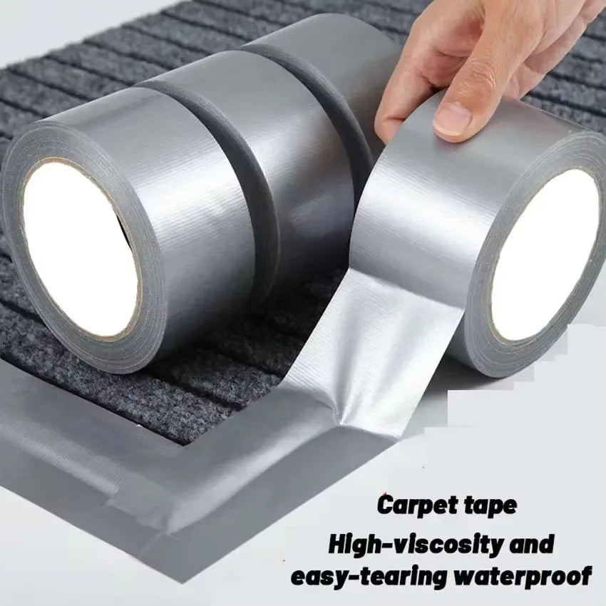 10m Waterproof Heavy-Duty Silver Repair Tape | Industrial Adhesive