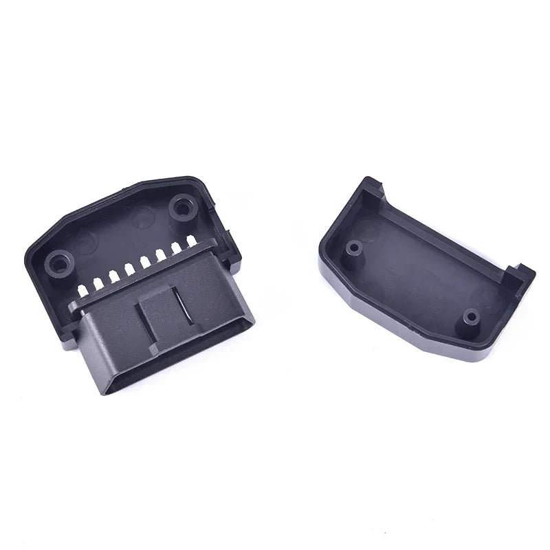 Universal OBD2 16-Pin Male Connector Plug Waterproof Adapter