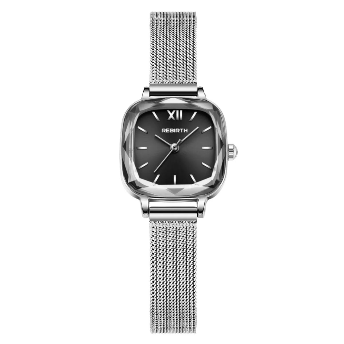 REBIRTH Women's Luxury Quartz Watch – Stainless Steel Band