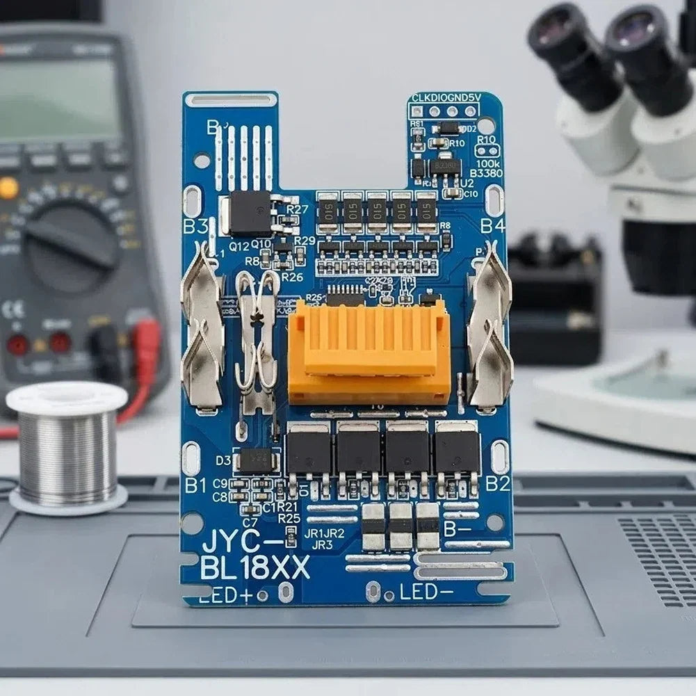 18V Li-Ion Battery Protection Board BMS PCB for Power Tools