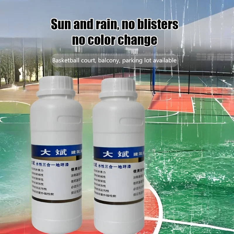 Waterproof Outdoor Floor Paint – Badminton Court & Factory