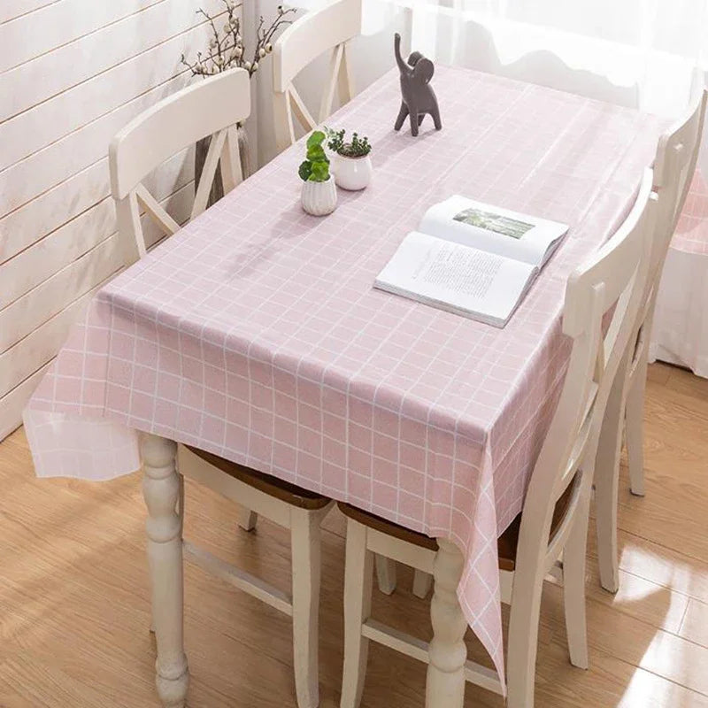 PEVA Waterproof Plaid Tablecloth 137x90cm | Party & Picnic