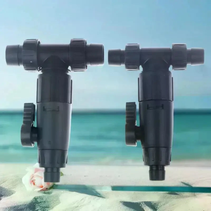 12/16mm Aquarium Quick Release 3-Way Valve Hose Connector