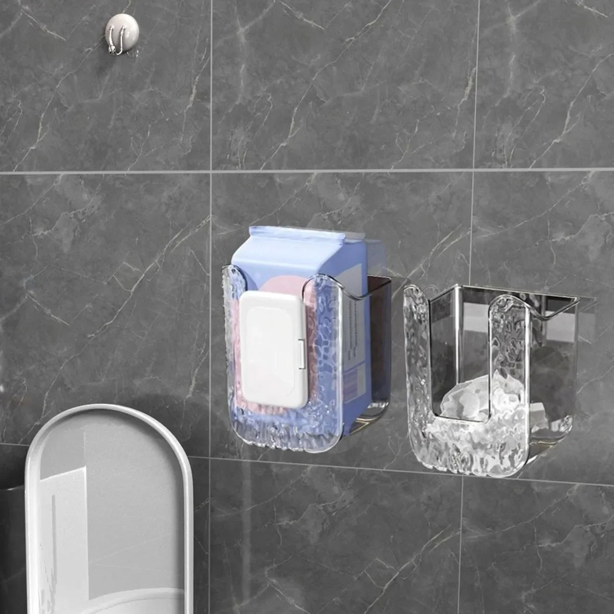 Wall Mounted Wet Wipes Dispenser – No-Drill Self-Adhesive